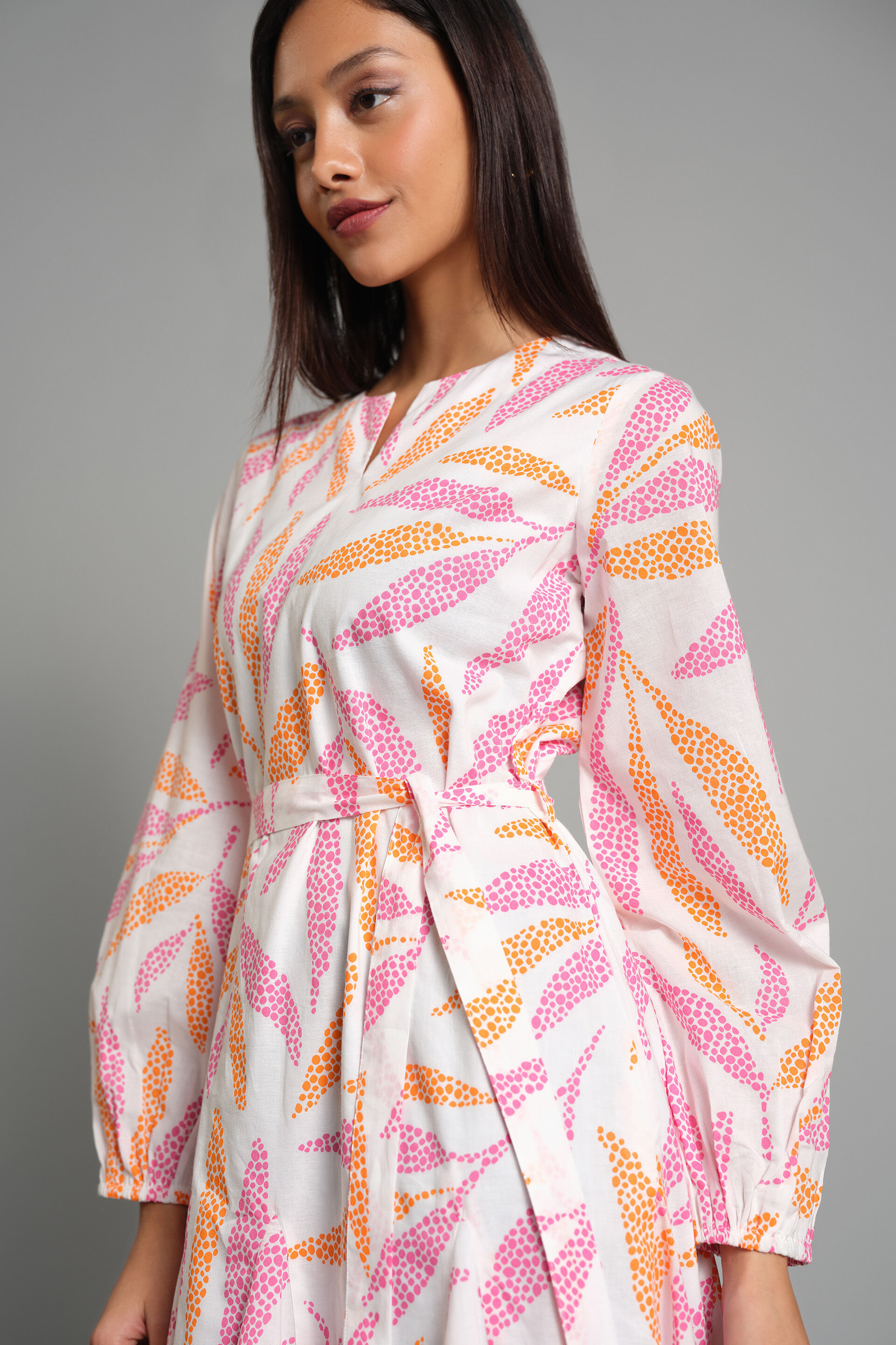 Leaf Love Dress, Pink, image 5